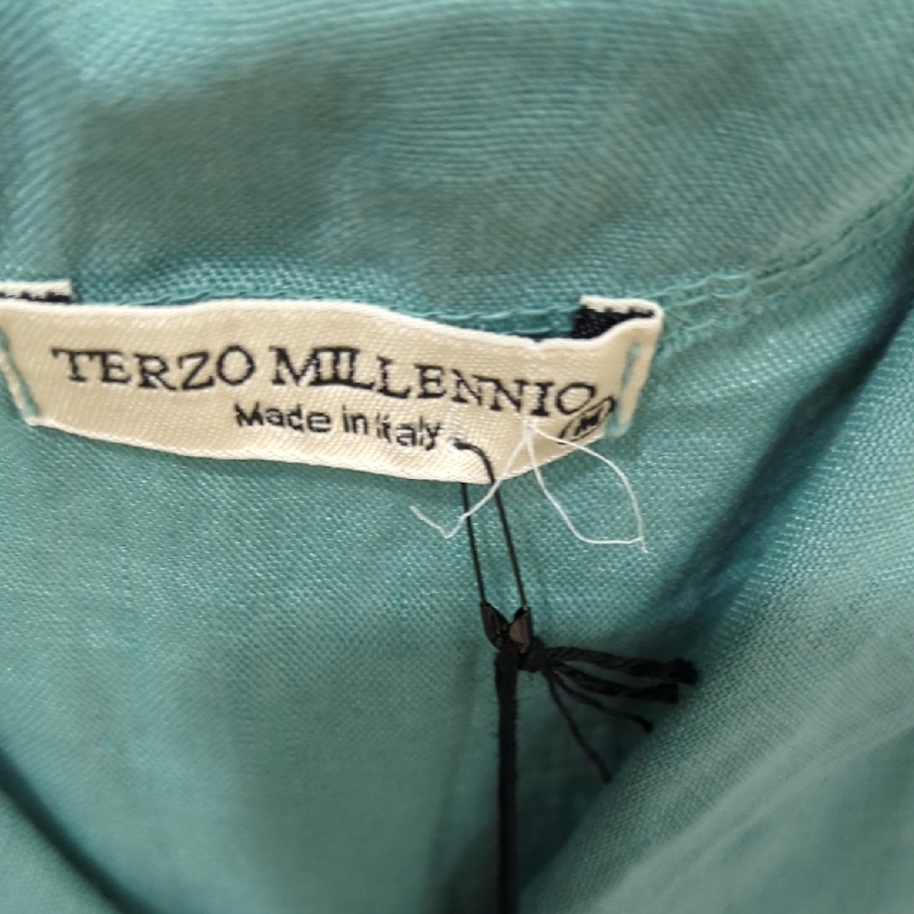 Nwt Linen Sleeveless Dress - Picture 2 of 7